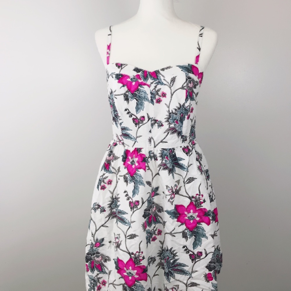 LOFT Floral Print Dress